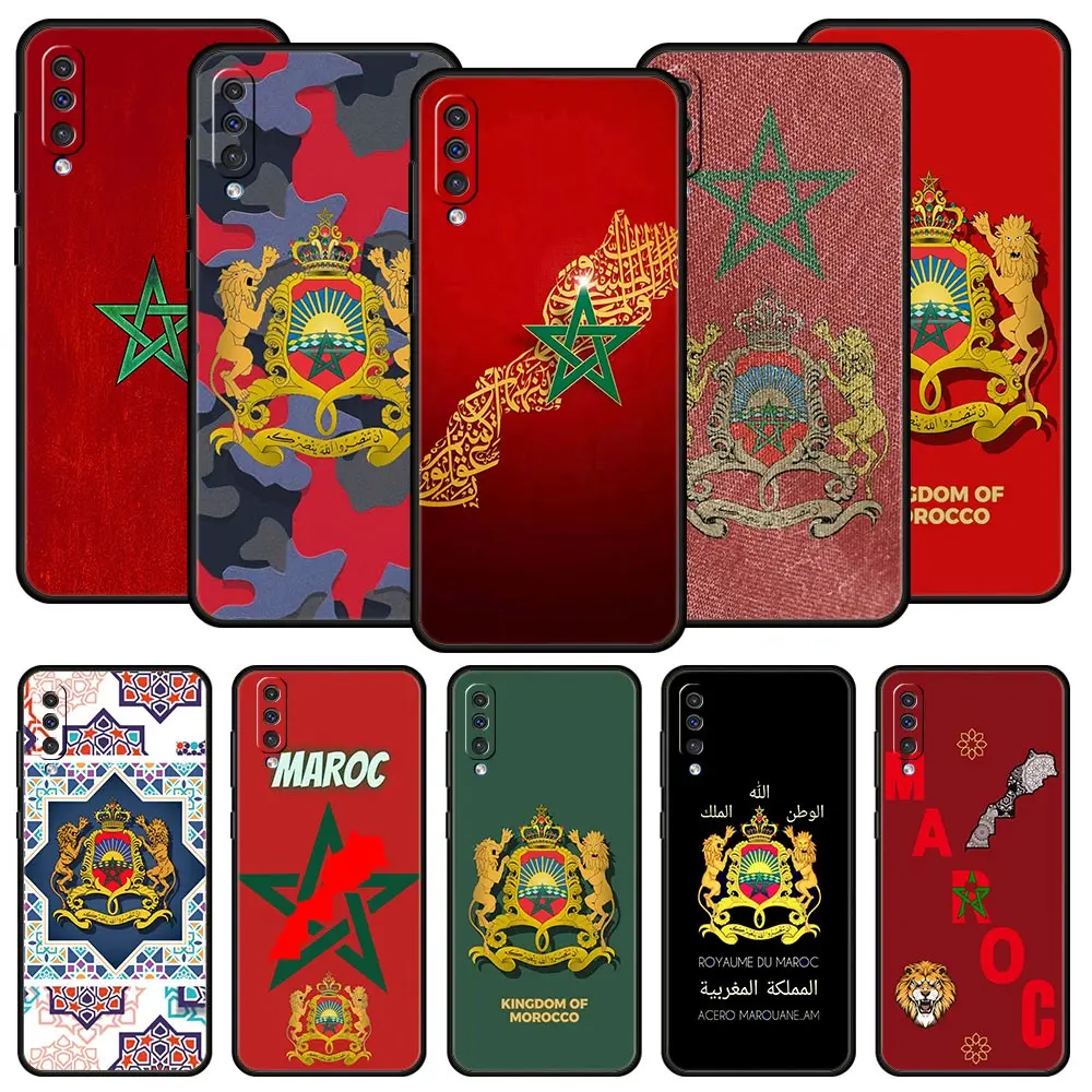 Moroccan Flag Maroc Morocco Passport Phone Case For Samsung 