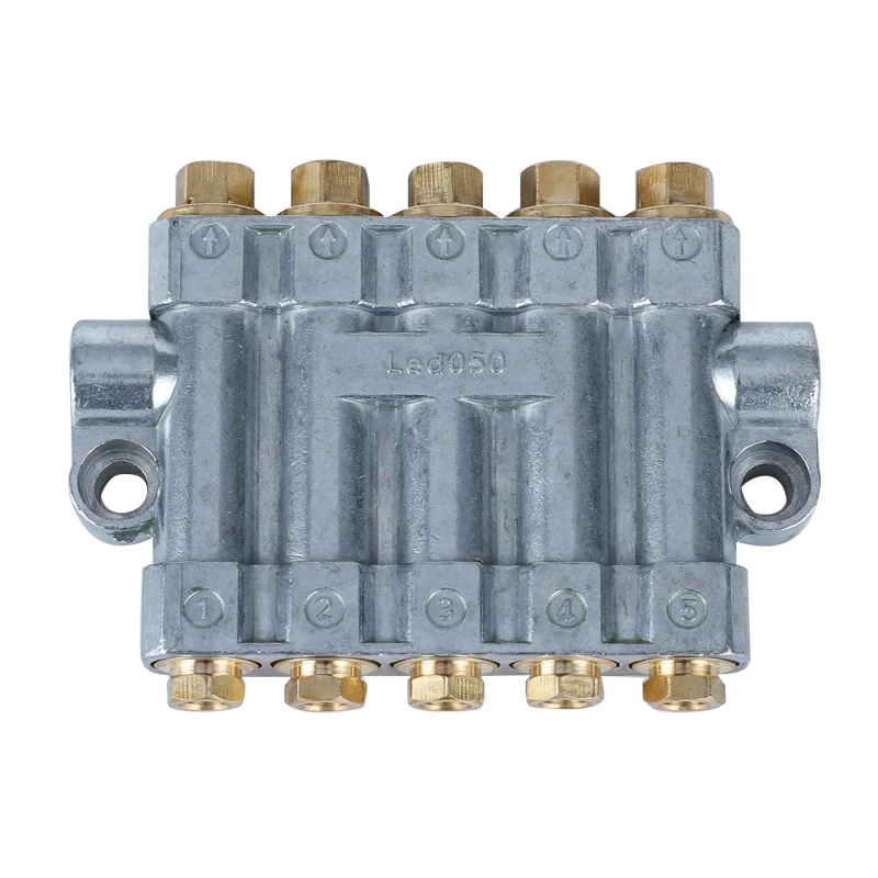 vetspruitstuk cnc geleidingsmeringsdispenser voor positieve verplaatsing verstelbare distributeur gecentraliseerd systeem