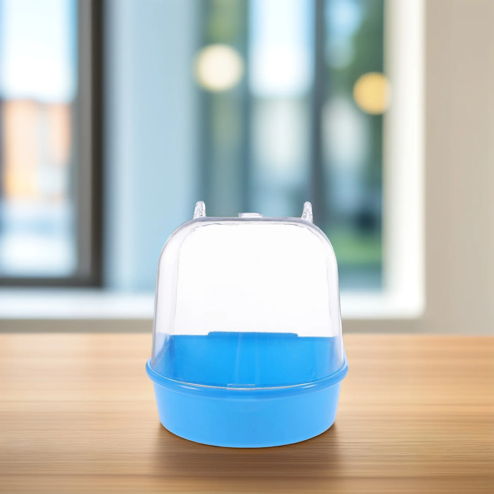 

Parrot Bath Box Plastic Bird Bath Container Smooth Edge Cage Accessory Small Bird Bathtub Parrot Bathing Tub Birds Supply