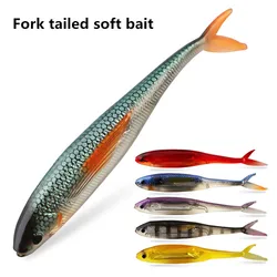 6-color fork tail fish bait road sub bait 12cm/9g simulation fish bait fishing bait sea fishing hook accessories tool outdoor