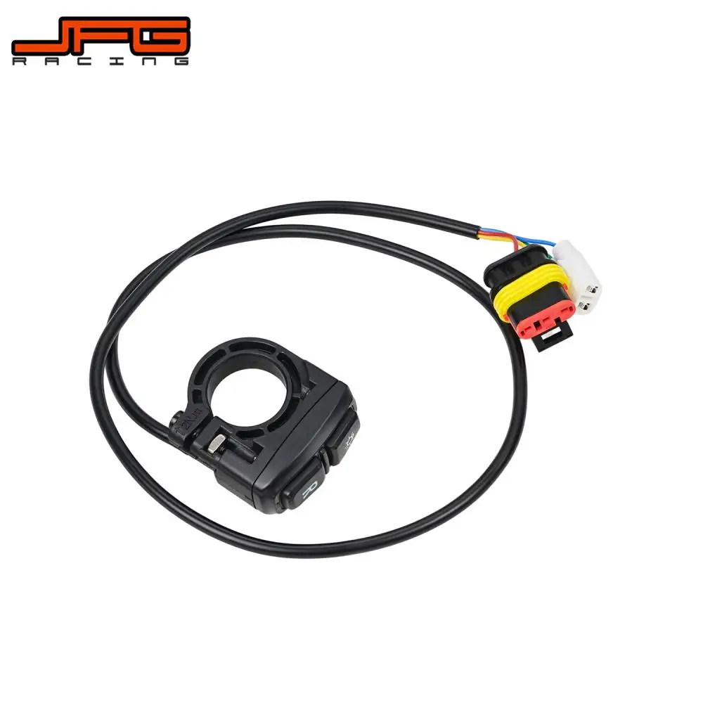 Motorcycle Left Handlebar Combination Switch For Heybike Villain Turn Signal Horn Headlight Control Parts Dirt Pit Bikes Ebikes