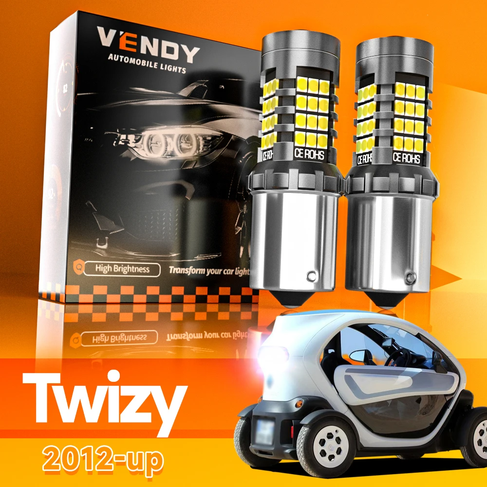 2 stücke Für Renault Twizy 2012-2023 LED Reverse Licht Backup Lampe 2013 2014 2015 2016 2017 2018 2019 2020 2021 Canbus Zubehör