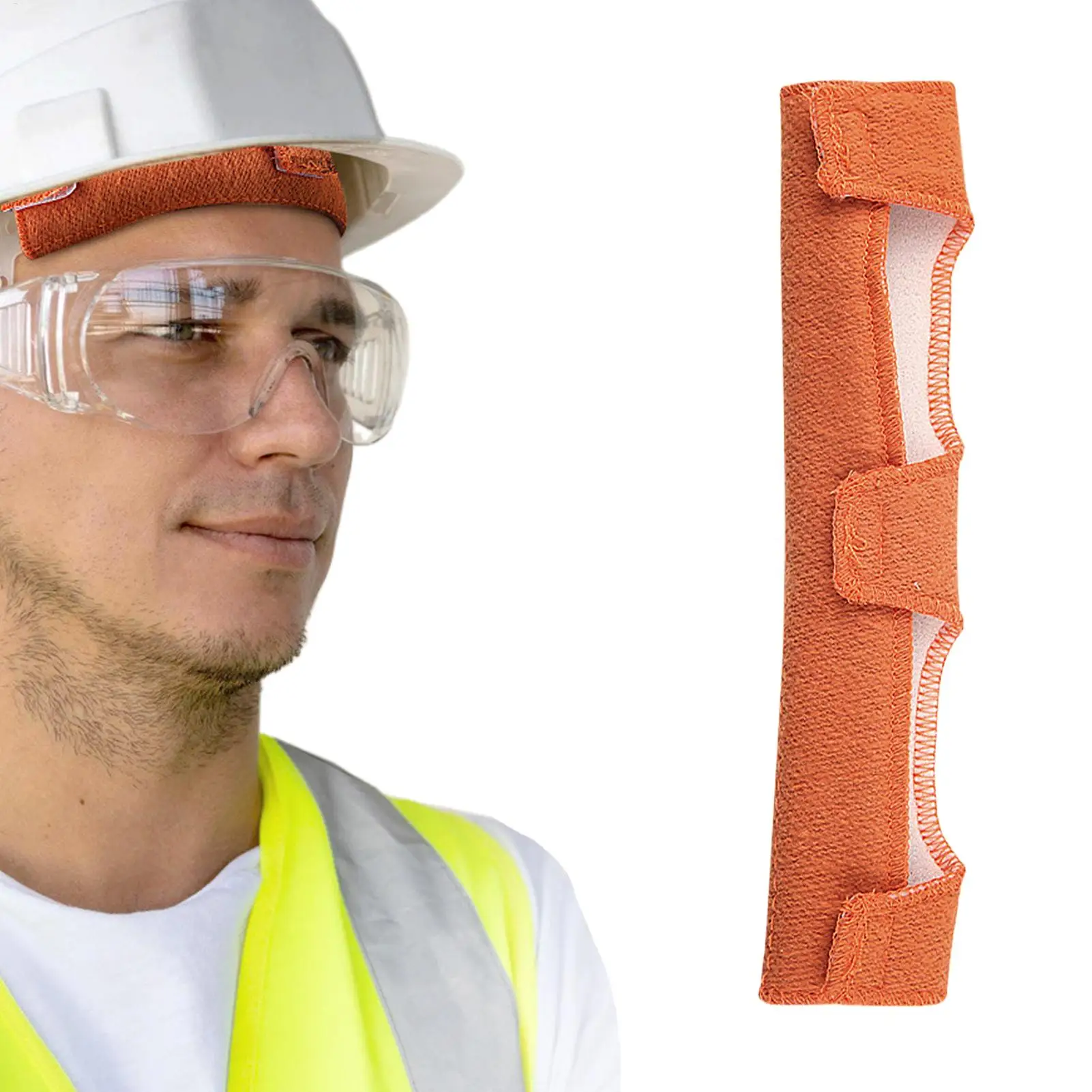 

Hard Hat Sweat Liner Sweat Pad For Cycling Helmet Reusable Absorbent Hard Hat Insert For Architects Electricians Cyclists