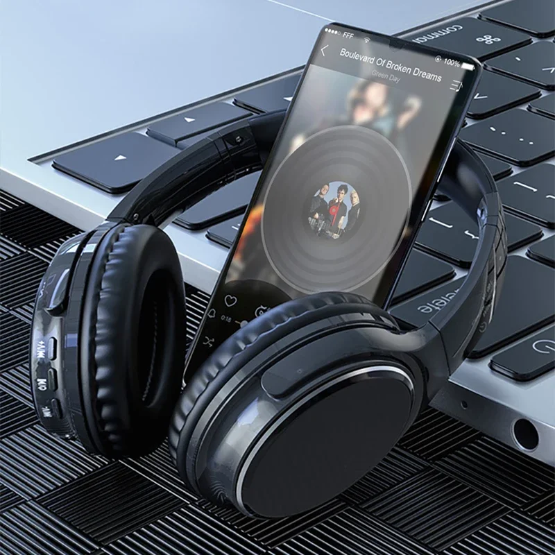 Headset Over Ear Bl… - image