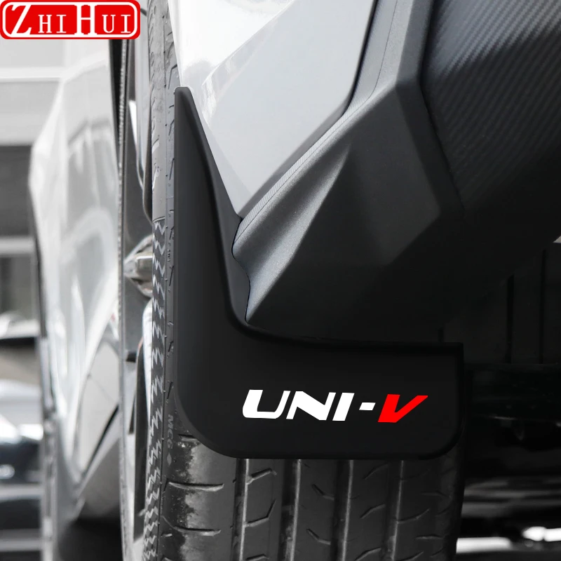 For Changan UNI-V UNIV 2022 2023 Car Mudguards Plastic Fender Cover Flares Splash Guard Cover Exterior Mud Flaps Accessories