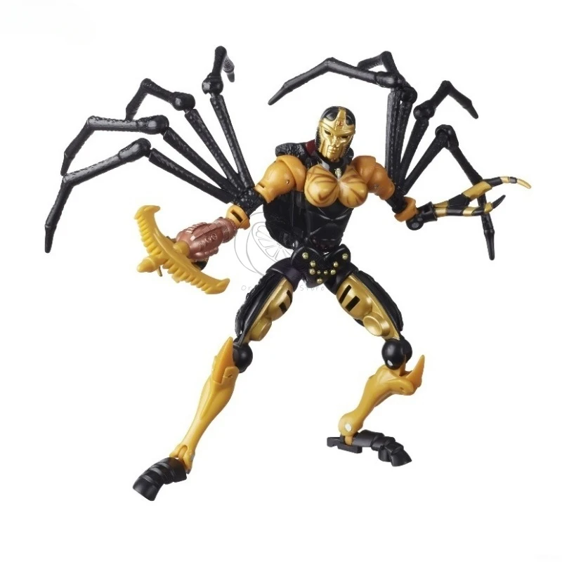 Em estoque takara tomy transformadores brinquedos reino WFC-K5 blackarachnia modelo robô coleção figuras de ação brinquedos presentes hobby