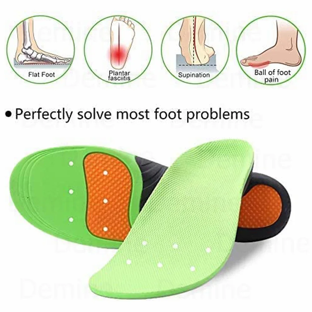 Orthopedic Shoes Sole Insoles For feet Arch Foot Pad X/O Type Leg Correction Flat Foot Arch Support Sports Health Shoes Insert