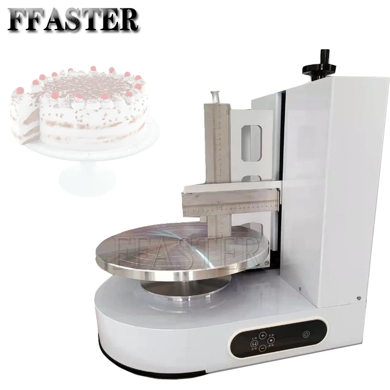 Pastry Butter Cake Bread Cream Baking Decoration Spreader Birthday Cake Making Smoothing Coating Machine 220V