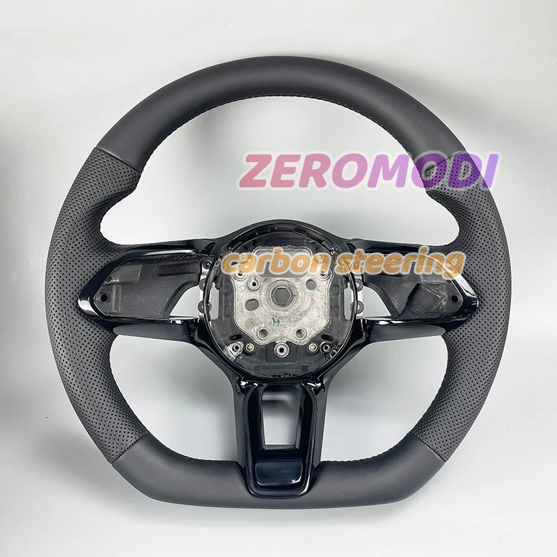 For Jaguar XJ XEL F-PACE XFL E-PACE Replacement Parts Leather Steering Wheel No Paddle