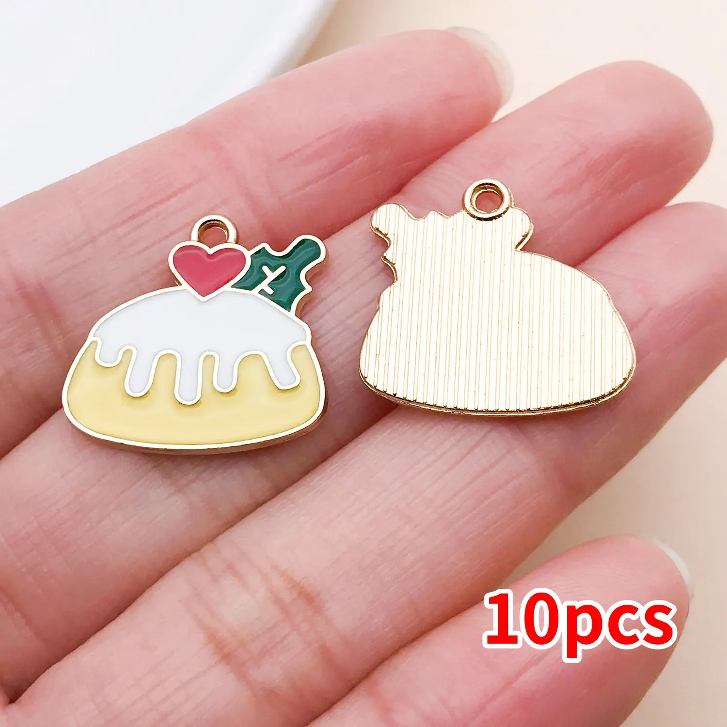 10/20pcs Enamel Charms Alloy Various Styles Pendants