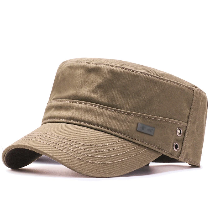 Men's Simple Cotton Peaked Baseball Cap