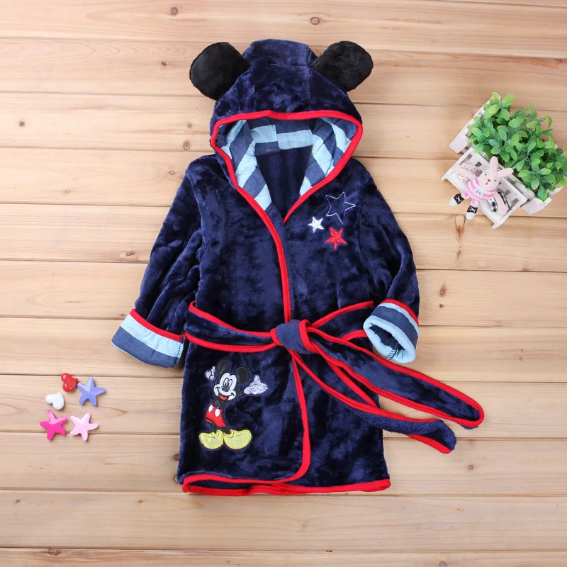 Otoño Invierno niños Pijama Minnie Infantil niños Pijama cálido niña pijamas de franela niñas ropa de dormir disfraces de Halloween