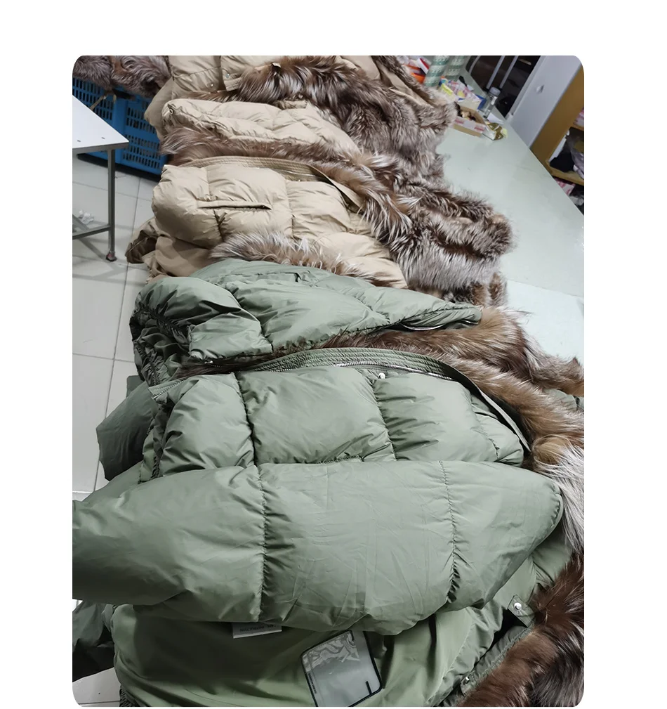 2026 MAOMAOKONG White Duck Down Jacket Winter Women