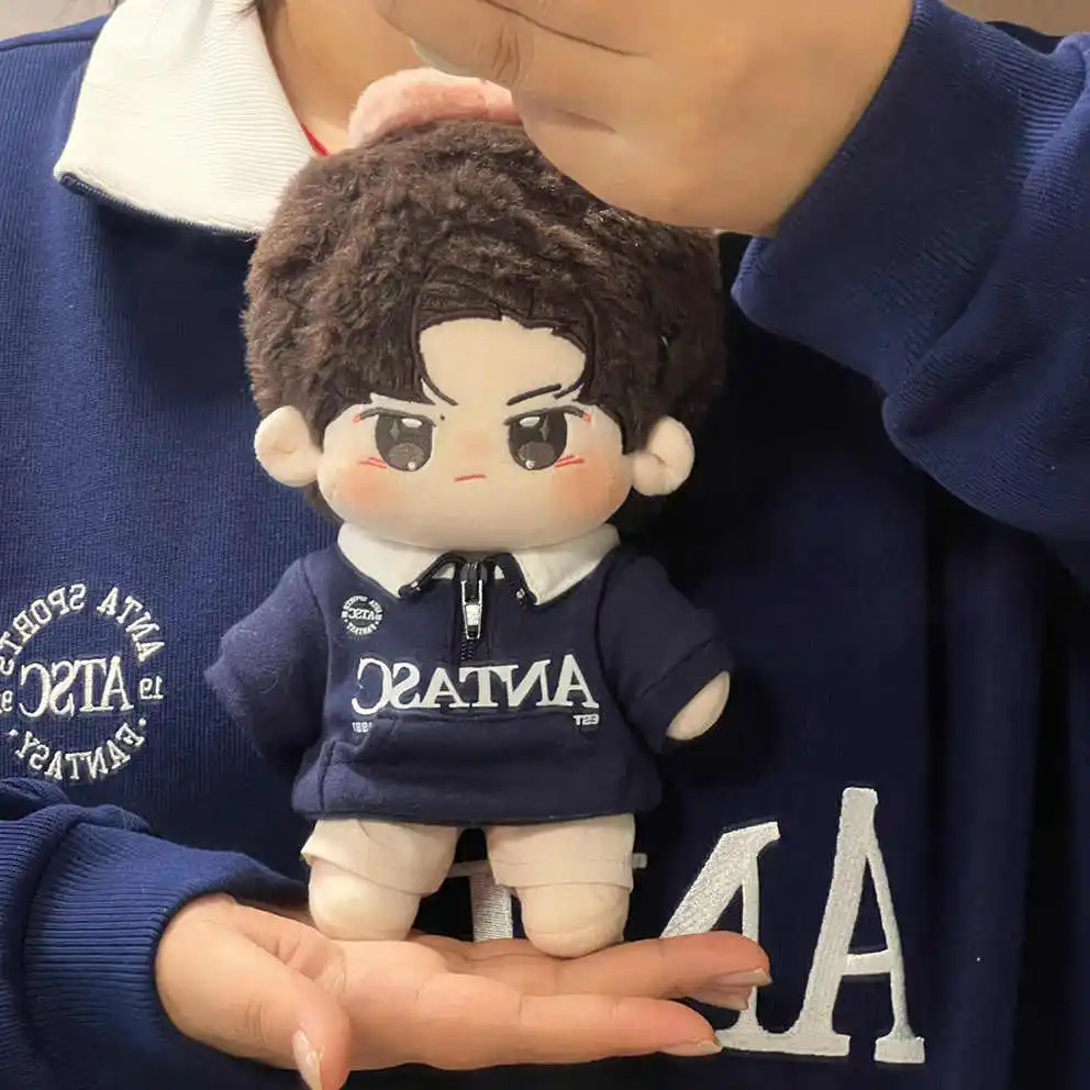 20cm Doll Clothes Idol Star Wang Yibo Xiao Zhan Fashion Costume Suit Stuffed Plushies Plush Doll Accessories Toy For Kids Gifts