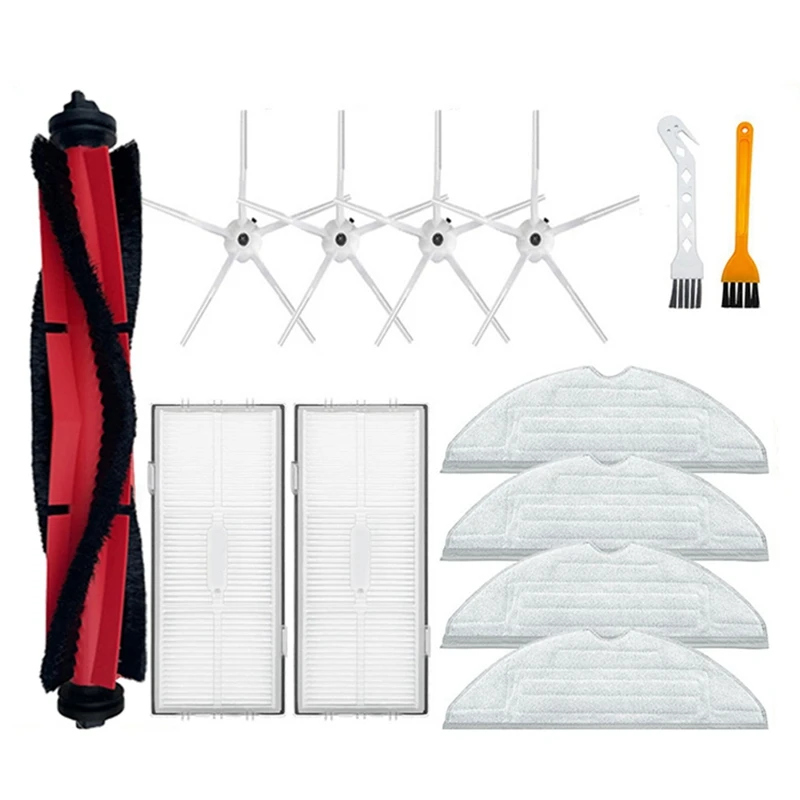 Do Xiaomi Roborock S7 Maxv / S7 Maxv Plus / S7 Maxv Ultra / G10S Odkurzacz Główna boczna szczotka samoczyszcząca Mop z filtrem Hepa