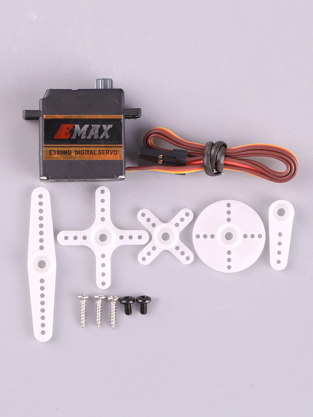 Original EMAX ES09MD Metal Digital Servo 14.8g Waterproof Servo with Gears for RC Car Helicopter Boat Airplane Accessories