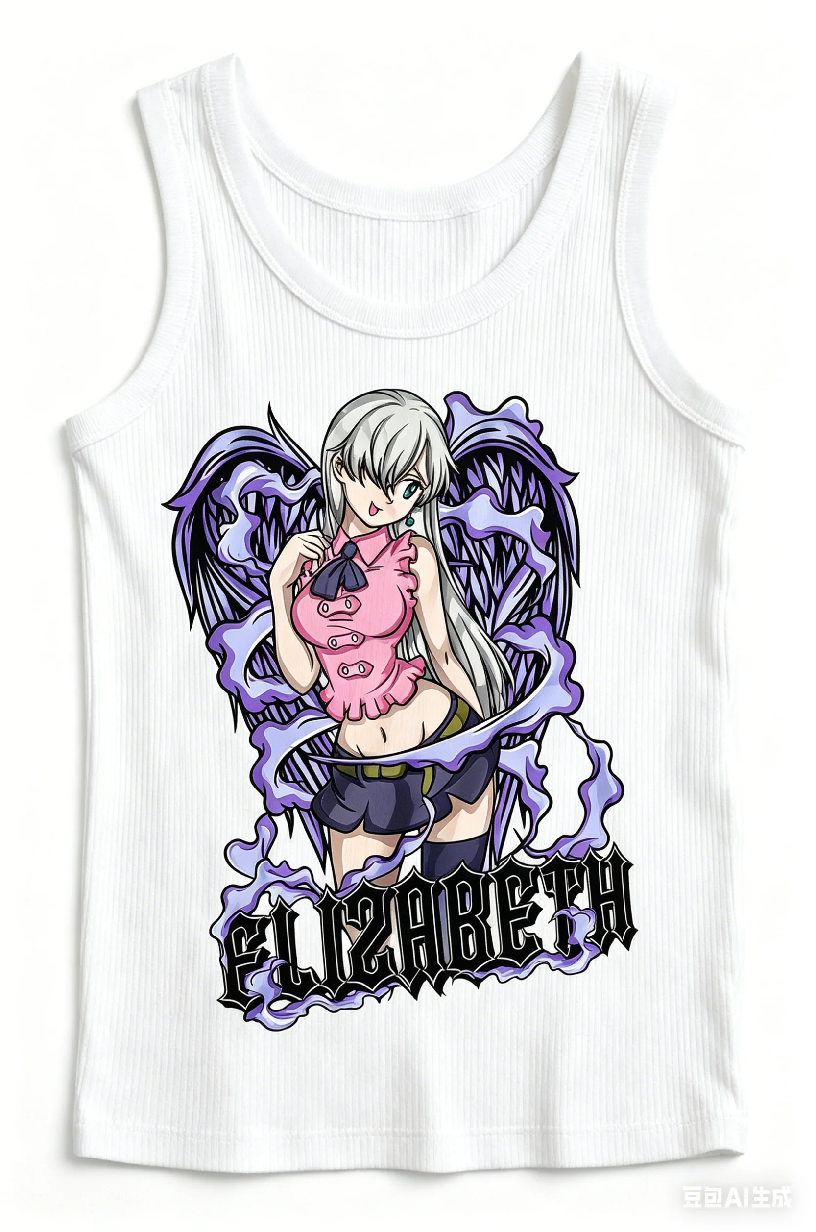 seven deadly sins merch New Model Ribbed Tank Streetwear AnimeLover personality Clothes Year round clothing Unisex high quality