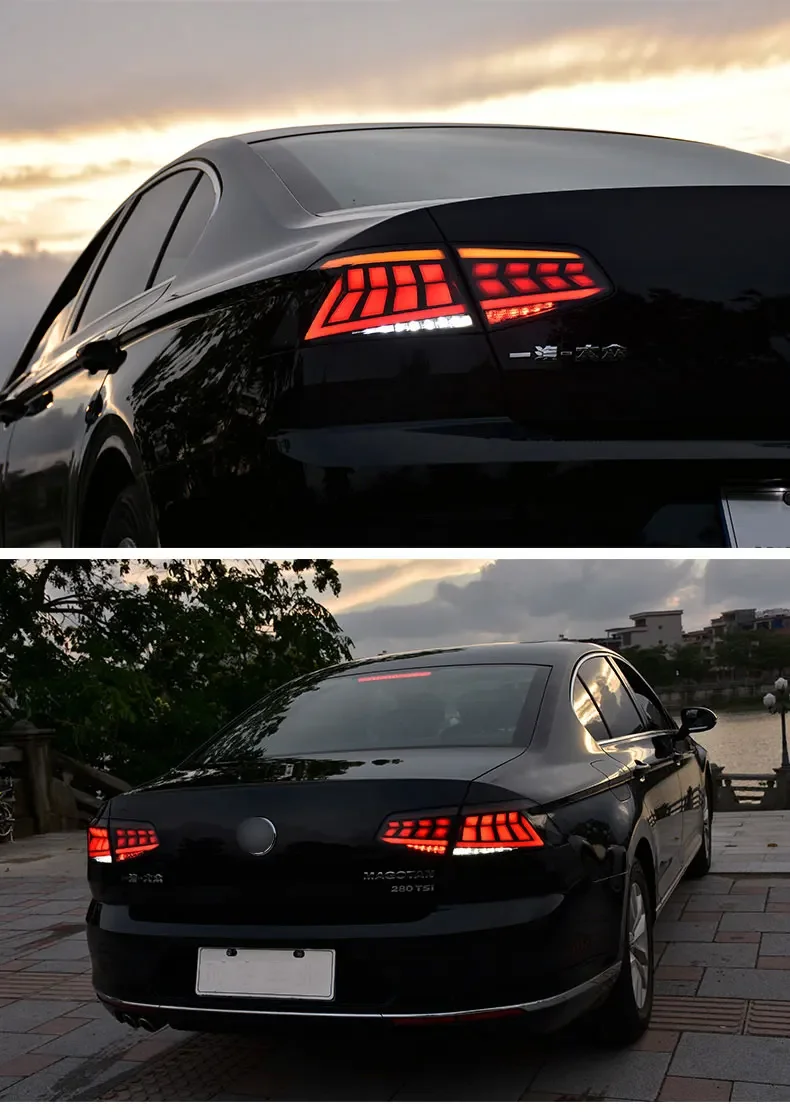 

For 2016-2019 Passat B8 Taillight Taillight Movement + Brake + Turn + Scan 1 Year Warranty