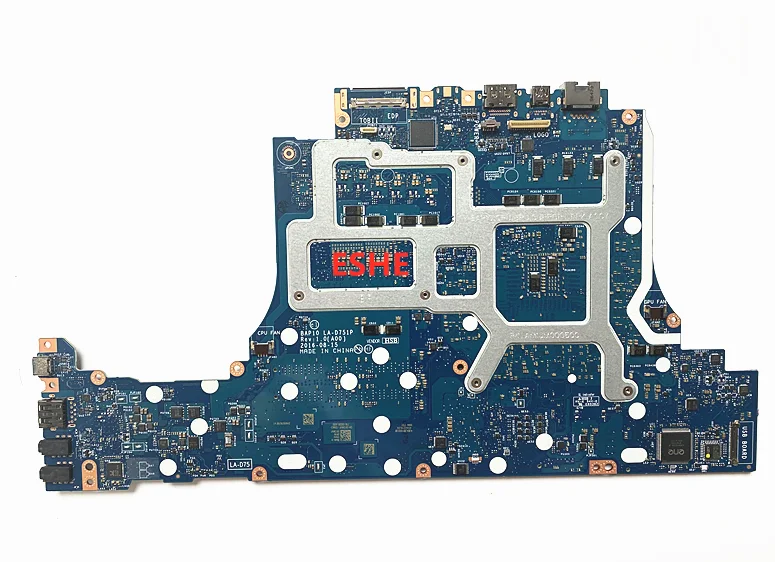 LA-D751P For DELL Alienware 15 R3 17 R4 Laptop Motherboard With i5 i7 6th/7th Gen CPU GTX1060/GTX1070 GPU 0NMWGJ 01224W 0FCWVF