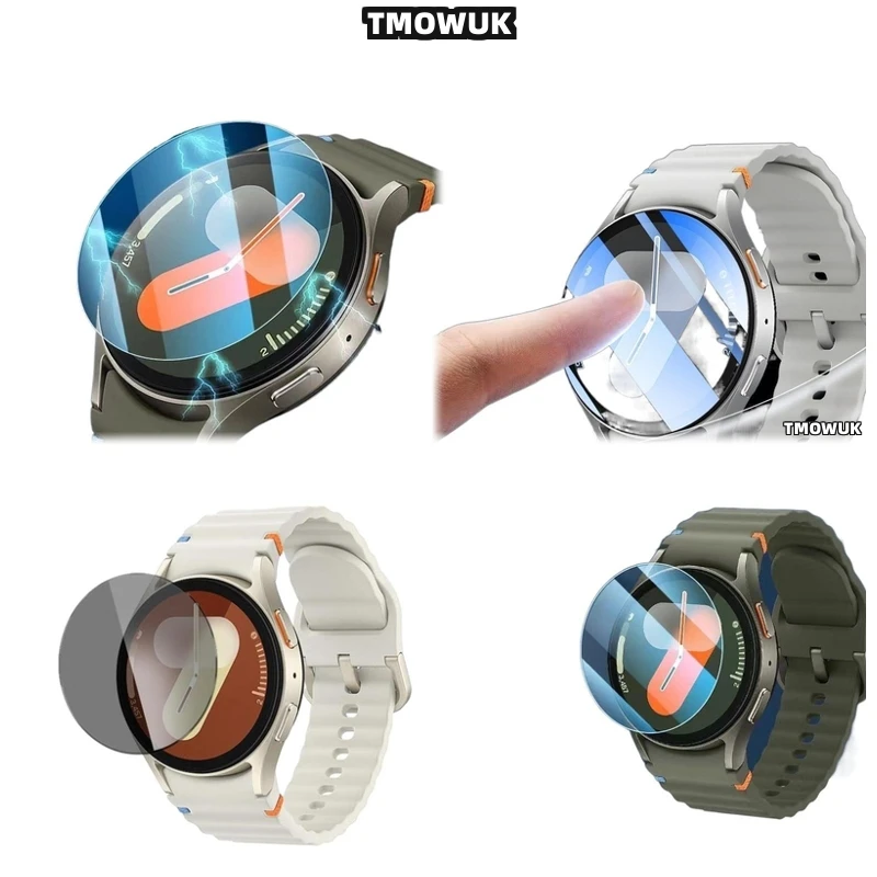

For Samsung Galaxy Watch6 Classic 40mm Watch7 Ultra FE 47 44 43mm Ultra-Clear Tempered Glass Screen Protector Scratch-Resistant