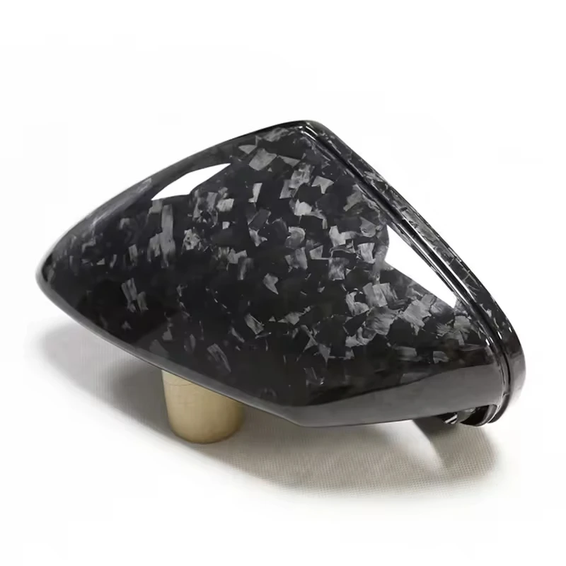 

911 992 Carbon Fiber Fibre Side Mirrors Cover Caps Fit for Porsche Taycan Ture Factory Fitment