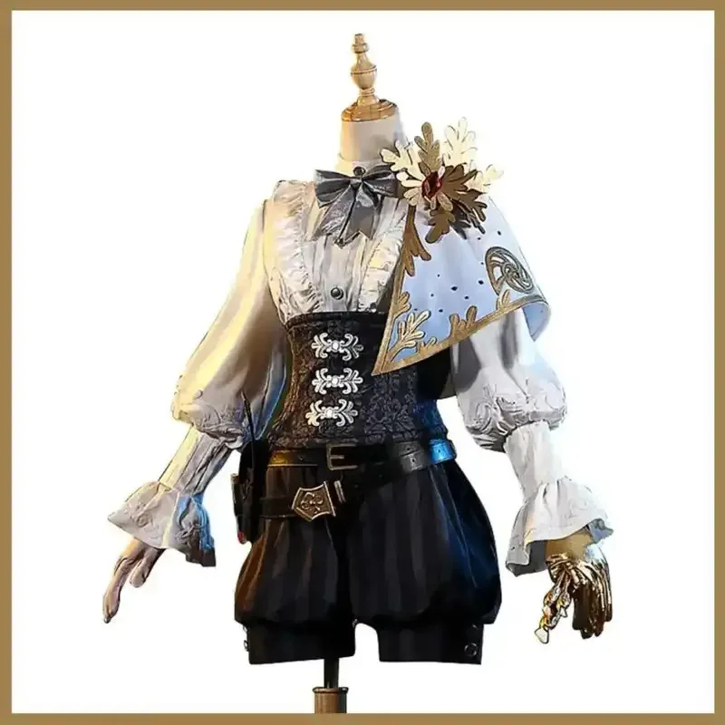

Game Identity Ⅴ Survivor Edgar Valden Painter Cosplay Costume Golden Ratio Wig Shirt Hat Shawl Uniform Man Woman Carnival Suit