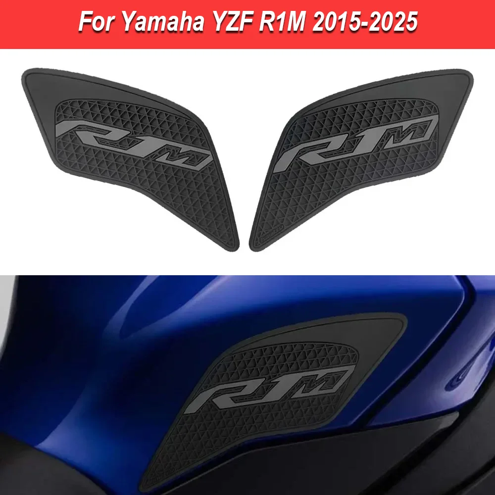 

For Yamaha YZF R1M 2015-2025 Motorcycle Fuel Tank Knee Pad Protector Sticker
