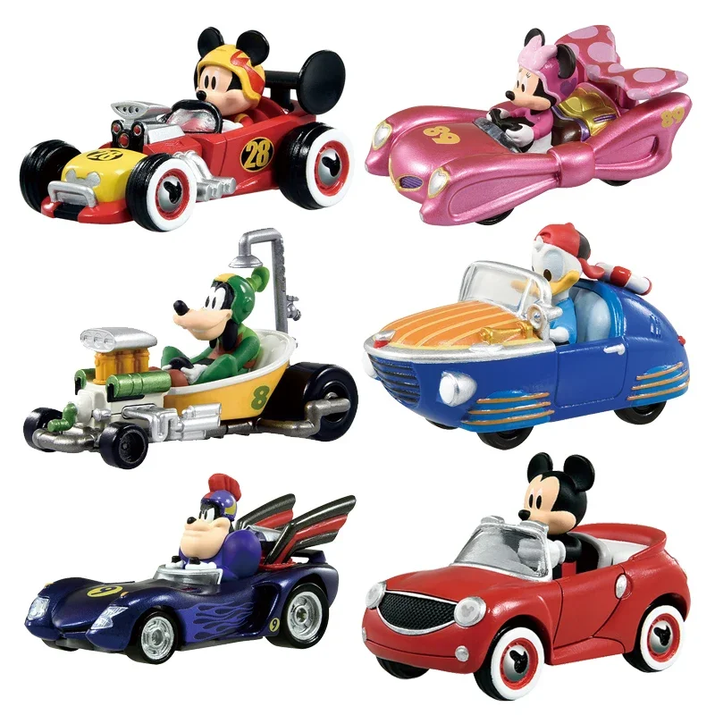 TAKARATOMYTOMICA Disney MRR speedster Mickey  Donald Duck Alloy Car Kids Room Decor Halloween Xmas Gift Toys for Baby Boys Girls