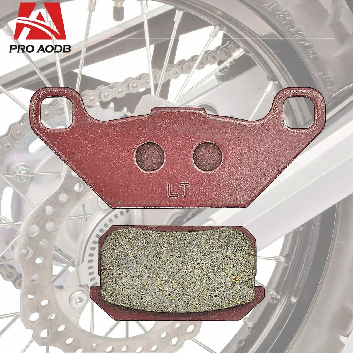 

For KAZUMA Jaguar 500CC ATV Quad Front Left Front Right and Rear Brake Pads KAZUMA Motorcycle 500 CC ATV Brake Pads