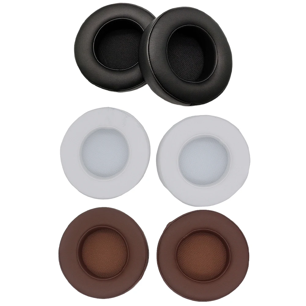 1 Pair Replacement Ear Pads Cushions Protein Leather Headphone Earpads Headset Ear Cushions for Corsair VIRTUOSO RGB Wireless SE