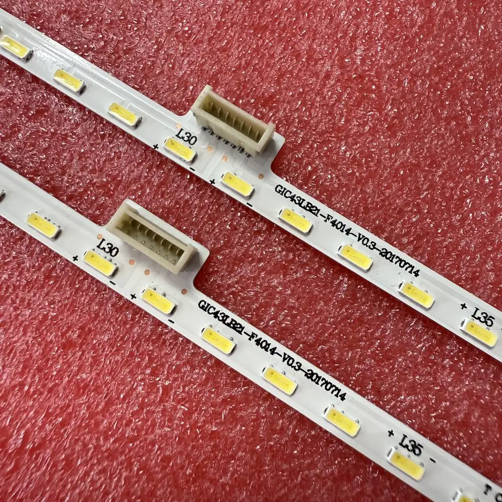 

LED Backlight Strip For TCL 43inch TV 43DP640 43DP640X1 L43P6US 43A860U