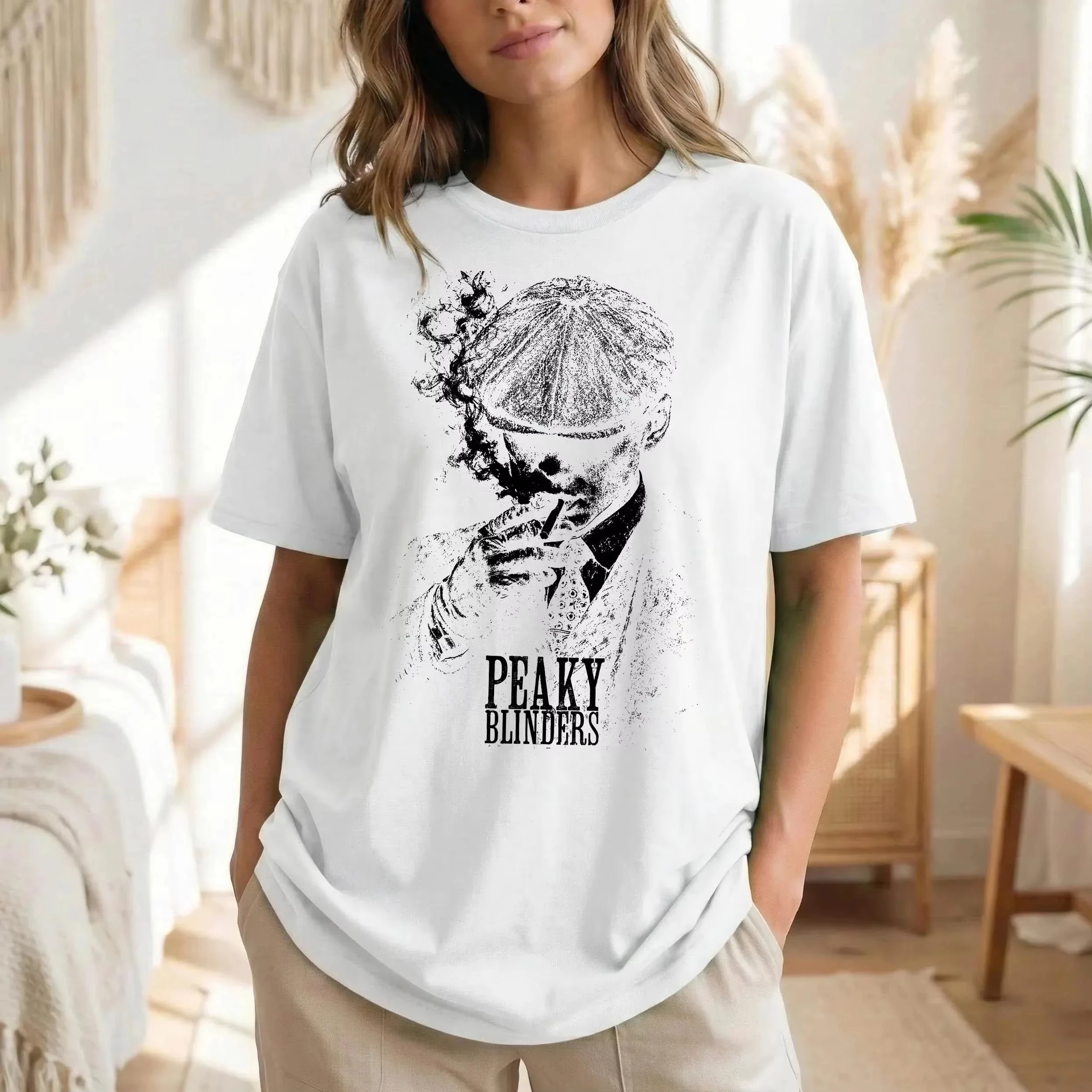 Women'S Fashion Peaky Blinders - T-shirt Peaky Blinders Tommy Shelby per