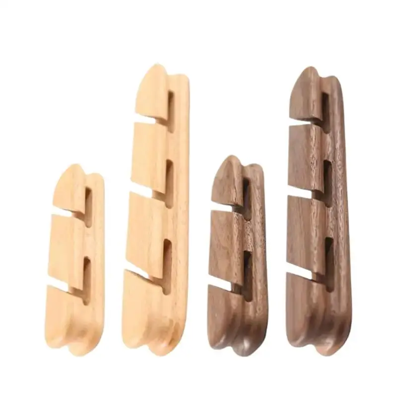 Solid Wood Cable Organizer Fixed Data Cable,Headphone/Data Cable Management Space Saving Desktop Organizer