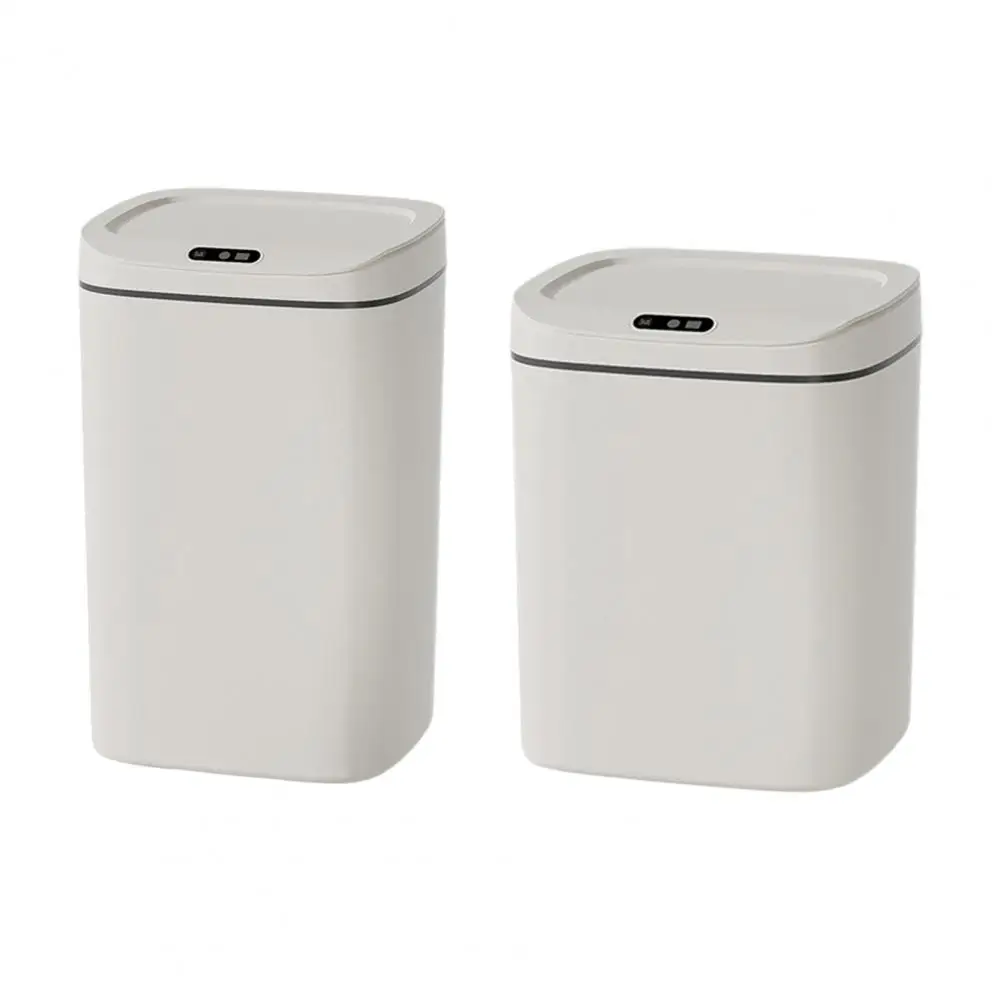 Sensor Trash Trash Automatic Sensor Touch Free Garbage with Capacity for Bathroom Bedroom Office 3 Modes Adjustable Bin with Lid