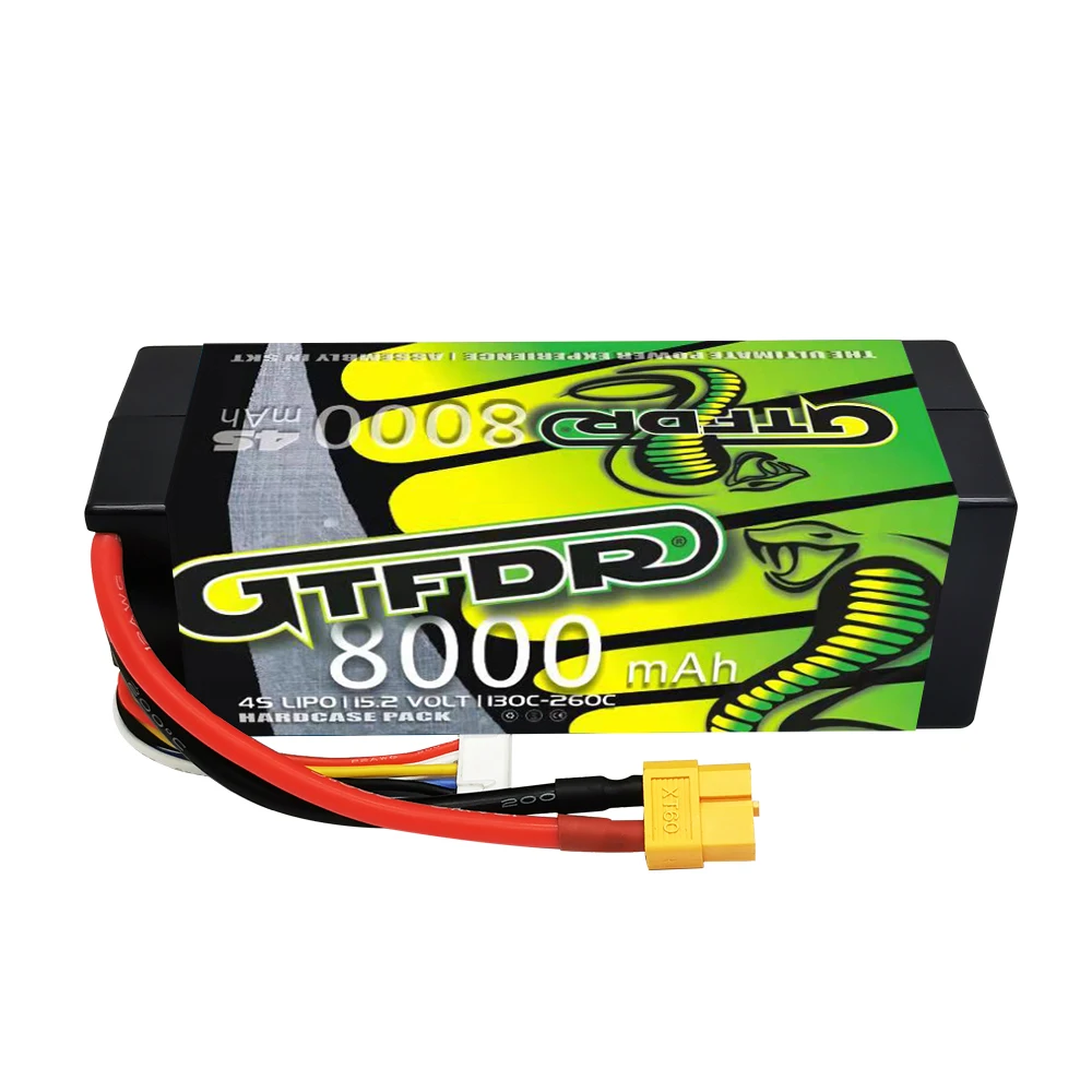 2PCS GTFDR 2S 3S 4S 6S Lipo Battery 7.6V 11.1V 15.2V 14.8V 22.2V 8000mAh 5200Mah 7000Mah 6500mAh 6200mAh 6750mAh for RC Car Part