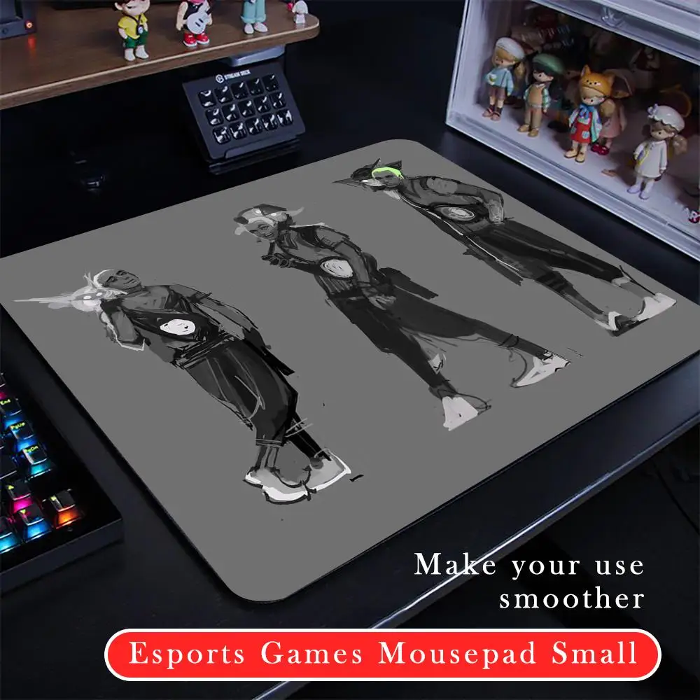 Valorant Gekko new Mouse Pad Cartoon rubber Small mouse pad desktop computer office keyboard e-sports ROGs game mouse pad