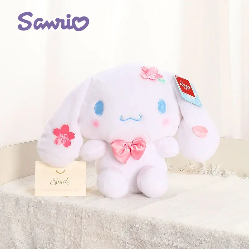 

Оригинальная кукла Sanrio Cinnamoroll с биркой, милая плюшевая кукла Куроми Melody Pochacoo, подарки на день рождения