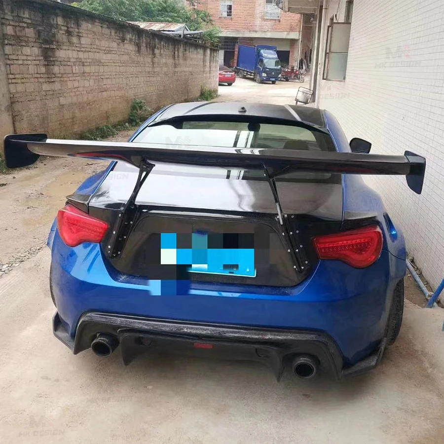 ألياف الكربون RB1 نمط الجناح الخلفي لتويوتا GT86 ZN6 ZD6 ZC6 BRZ 2012-2019 الخلفي الجذع الشفاه المفسد GT الجناح اكسسوارات السيارات