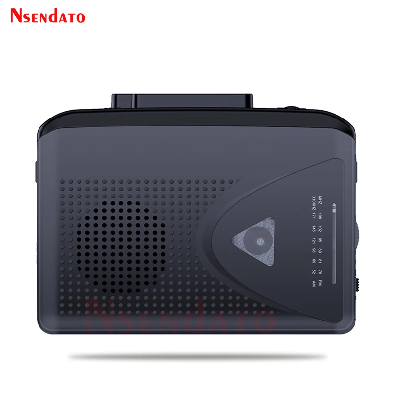 FM AM Radio Portable Cassette Player Recorder Tape 3.5MM Radio Cassette Player with Built-in Speaker Cassette in the Radio NO PC