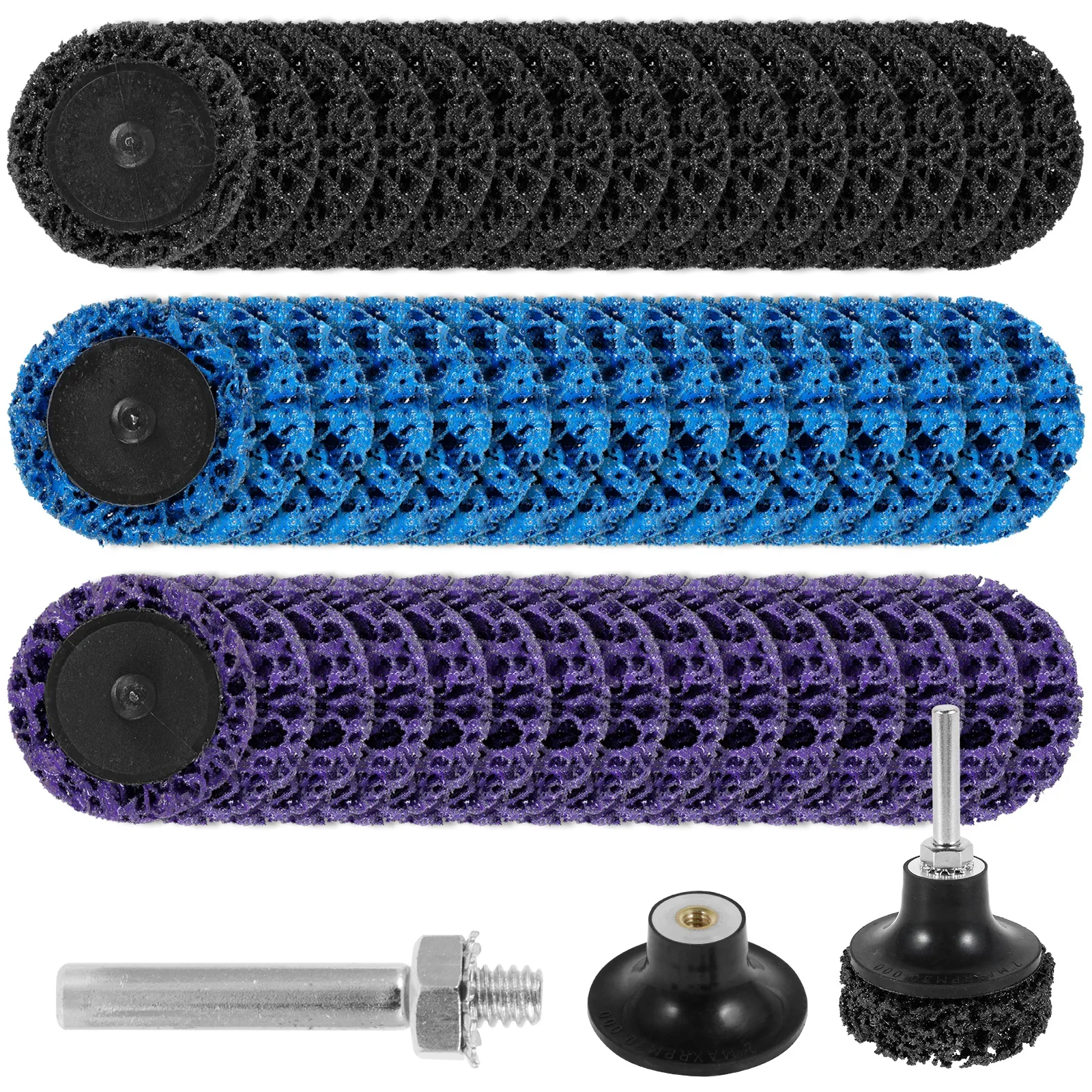 

46Pcs Diamond Grinding Wheel Disc 2inch Stripping Abrasive Disc Paint Rust Removal Tool Polishing Disc For Angle Grinder