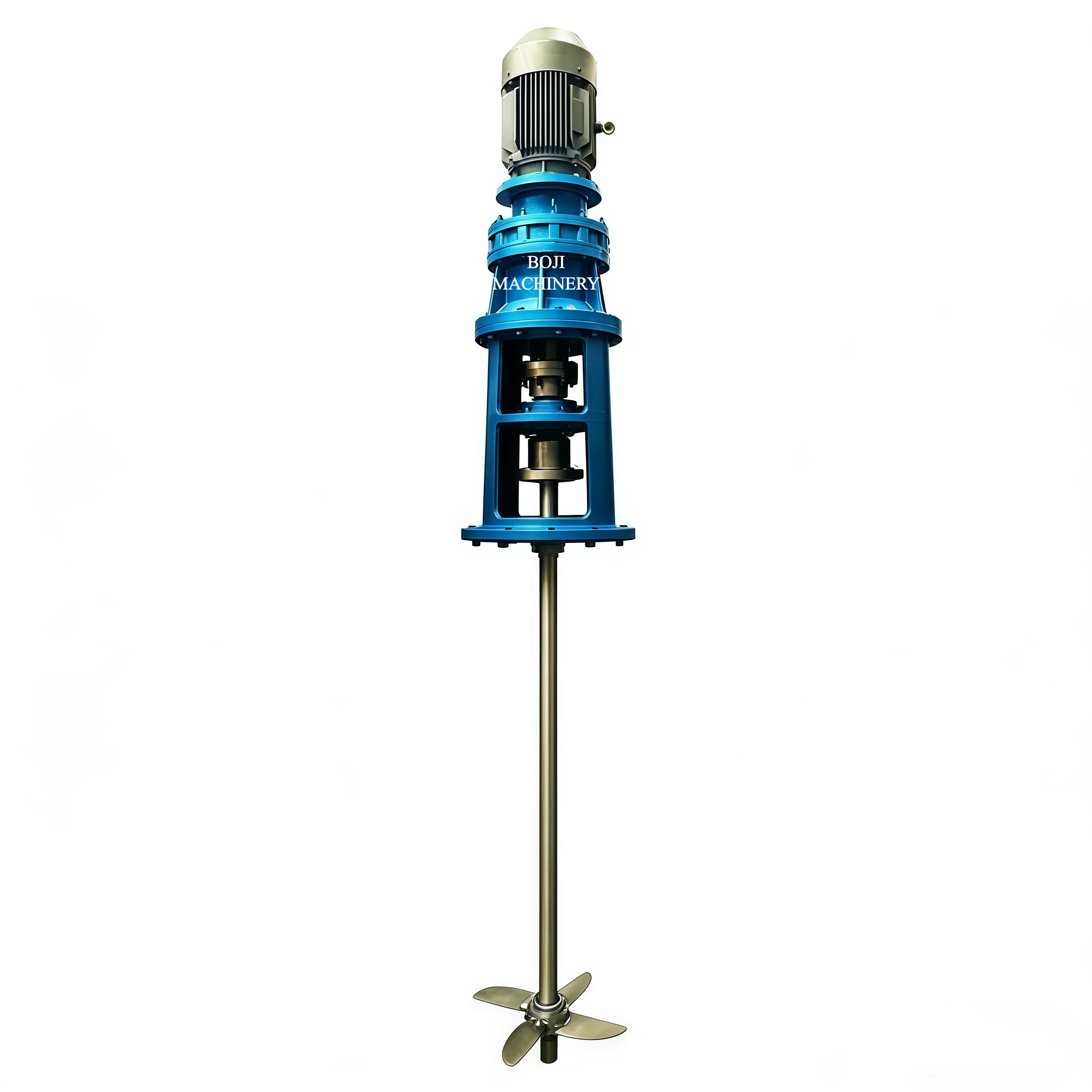 High Efficiency Right Angle Agitator and Mixer Propeller Equipped with Cast Iron Reverse Gearbox Bevel Gear K Series Gearbox