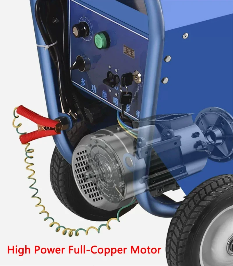 Electric High-Pressure Spraying machine 3000W 20L Stone Paint/Putty Powder/Cement paste/Waterproof Coating/Paint Sprayer