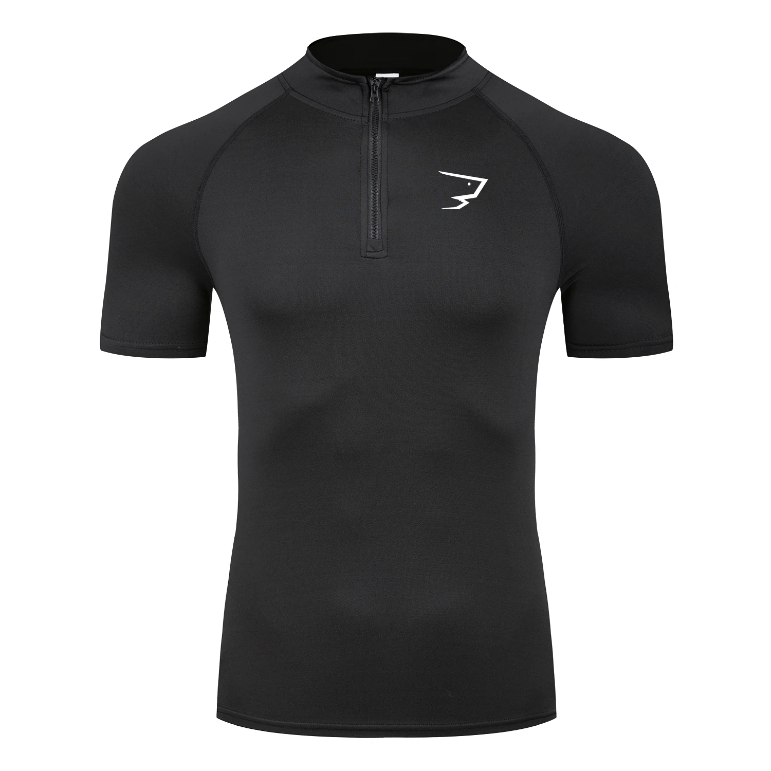 Men's Running Compression T-Shirt Short Sleeve Gym Fitness Sport Tee Male Jogging Athletic Shirt Top for Tracksuit