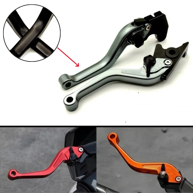 

Motorcycle Parts For YAMAHA FZ25 2017-2018 Clutch Lever Brake Lever Set 3D Adjustable Handle Levers 2017 2018 FZ25