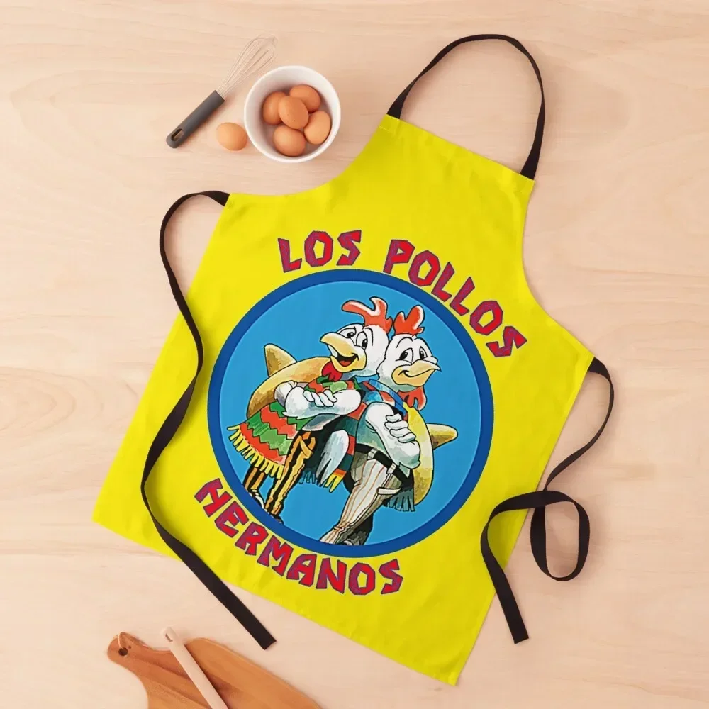 

Los Pollos Heremanos T-Shirt Apron Cleaning Products For Home Kitchen And Home Items Apron