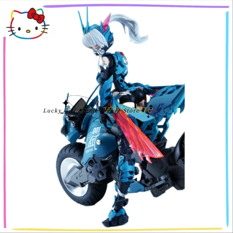 

In Stock Original NUKE Cyber ​​Forest Hurricane Locust Ye Fengchan 16CM Figure Ornaments Gift Cartoon Anime Toys