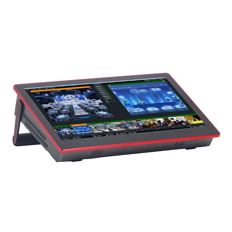 

Multi- Video Mixer Switcher 14inch HD Touch Screen USB3.0 Window 10 Fast Streaming Live Broadcasting Tablet Computer