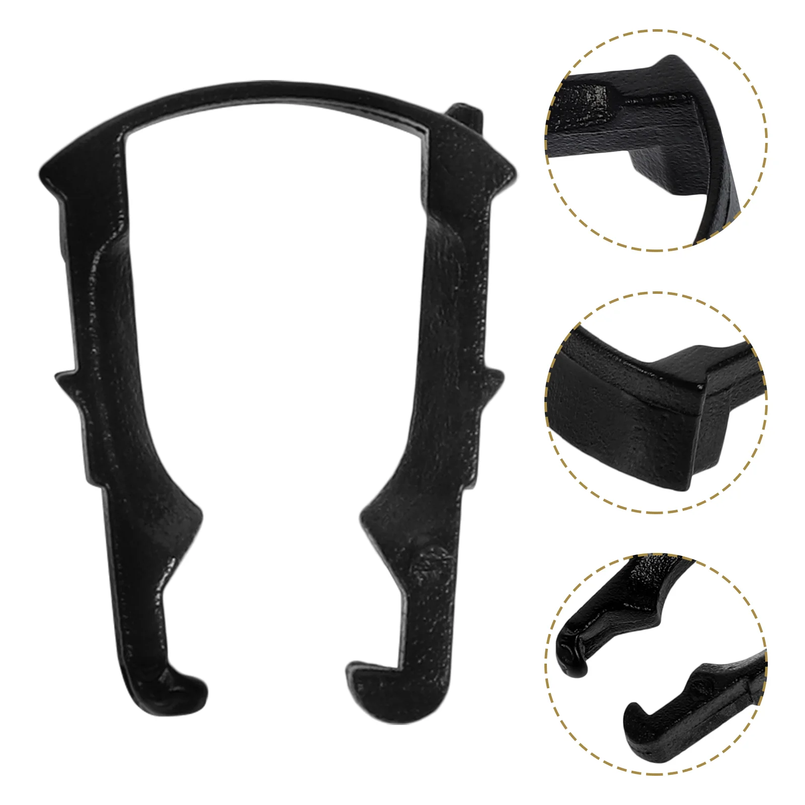 

100 Pcs Automotive Pipe Joints Filter Tubing Clamp Clips Clamps Buckle Car Line Plastic