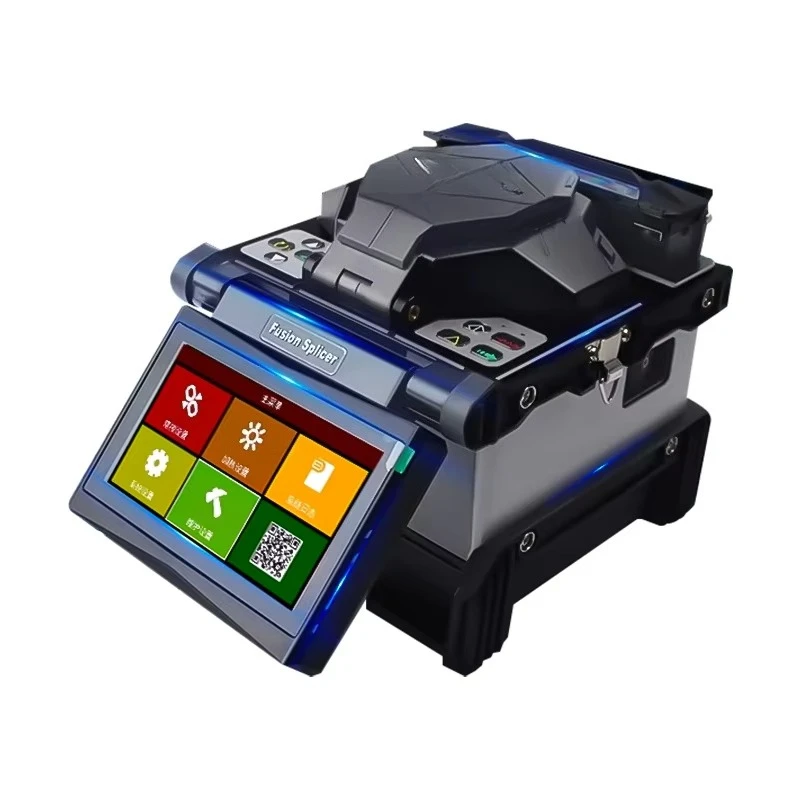Chinese Manufacturer DVP 765 6 Motors ARC Fusion Splicer Fiber Splicing Machine Multi-language Optical Fiber Welding Machine