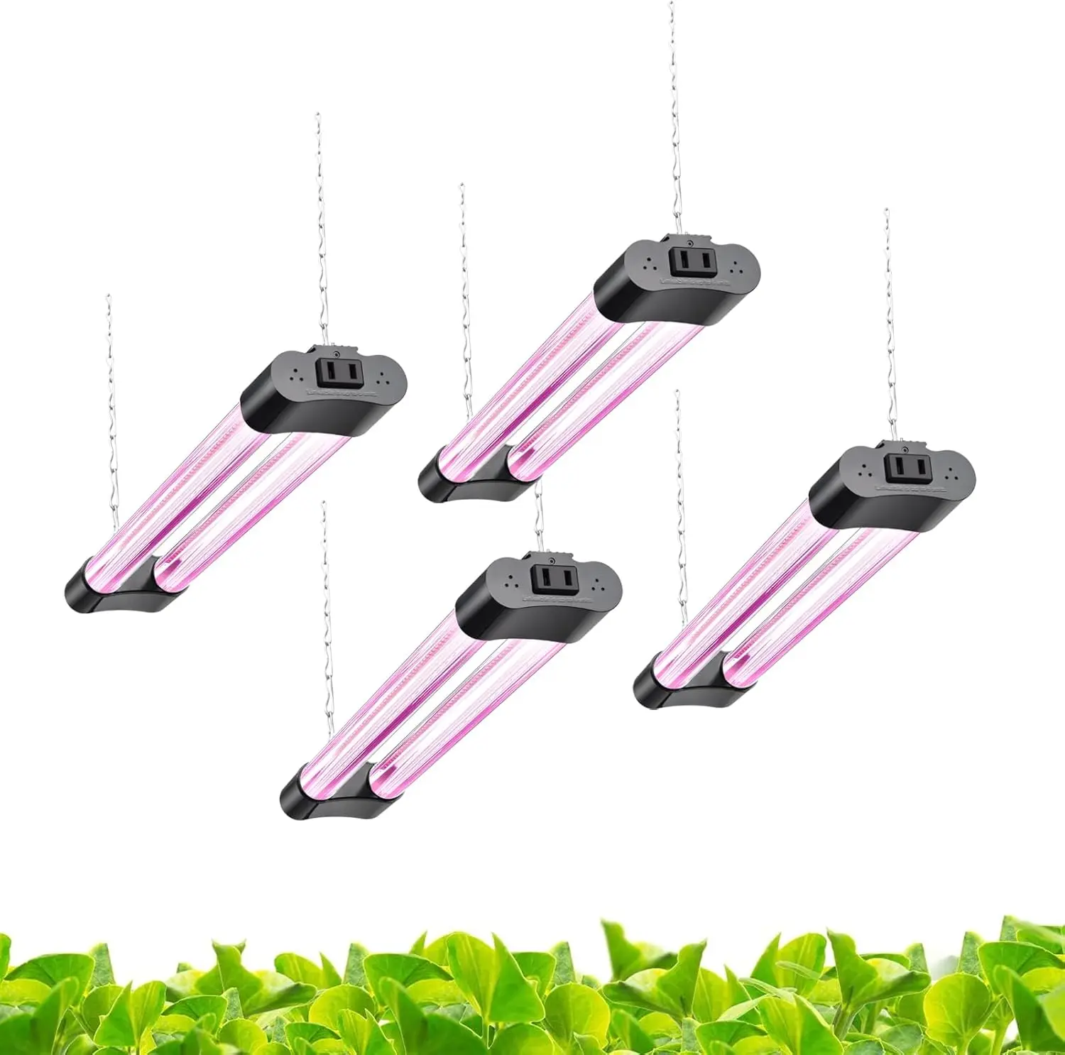 

16-inch Full Spectrum LED Grow Light, Linkable Indoor Plant Lamp with Hanging Kit for Seedling to Flowering